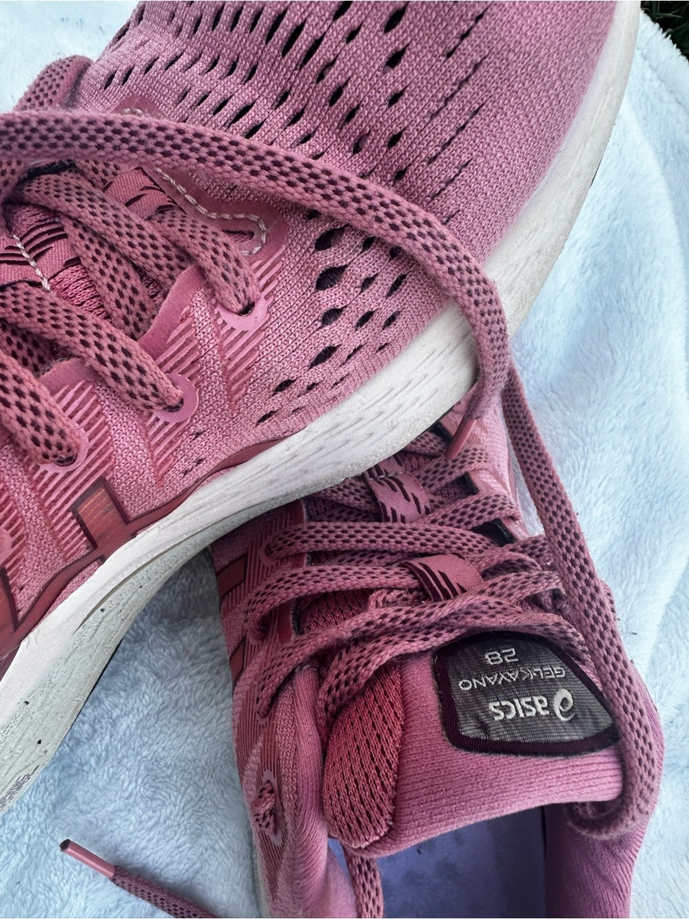 ASICS Gel-Kayano 28 Women's Mauve/Pink Running Sneakers - Picture 13 of 13